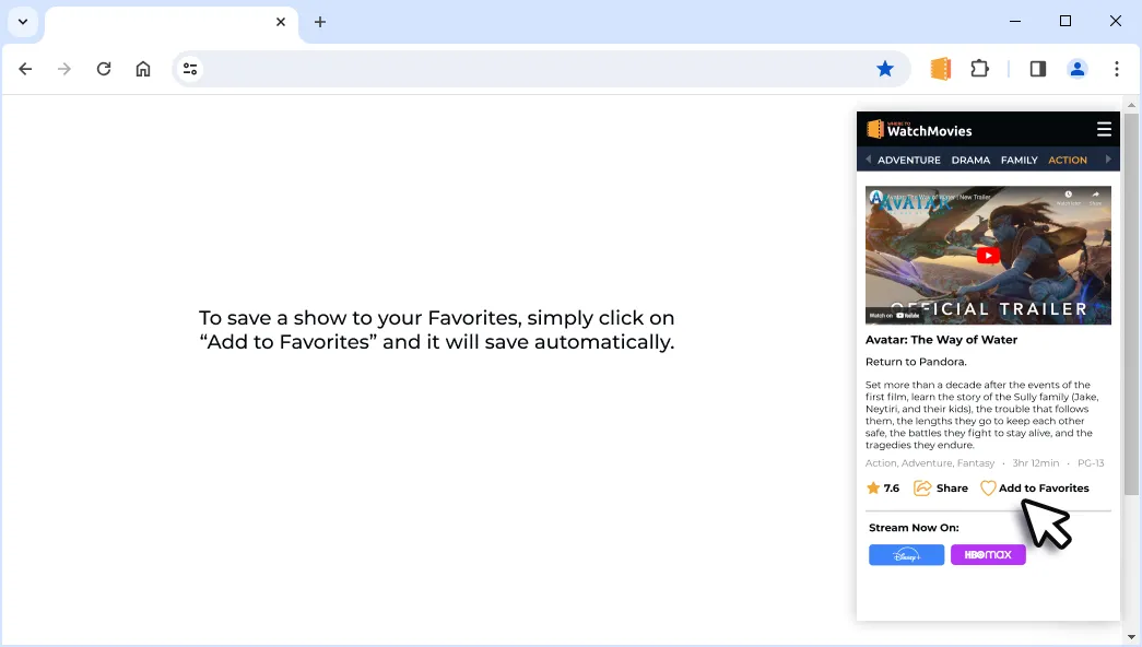 How to open WhereToWatchMovies