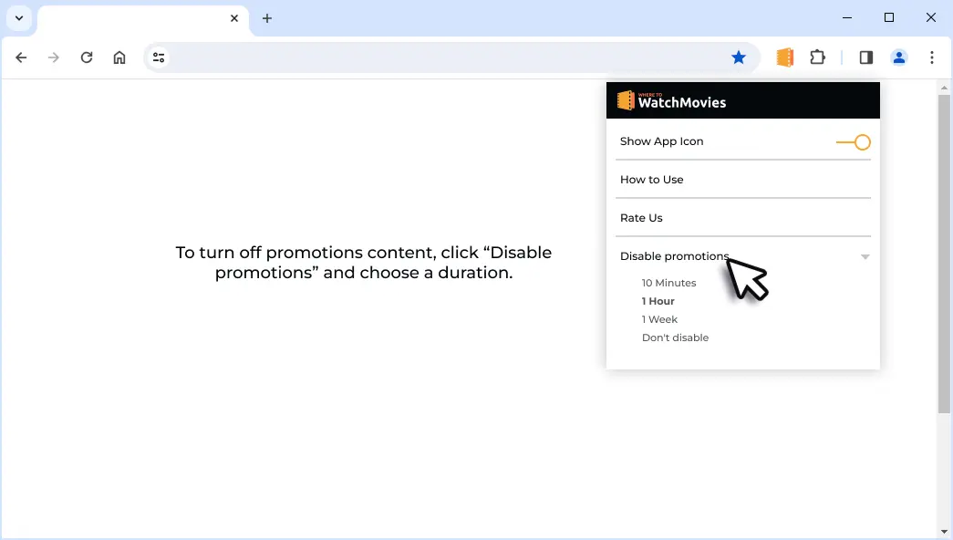 How to manage promotions in WhereToWatchMovies